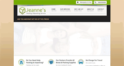 Desktop Screenshot of packingbyjeanne.com